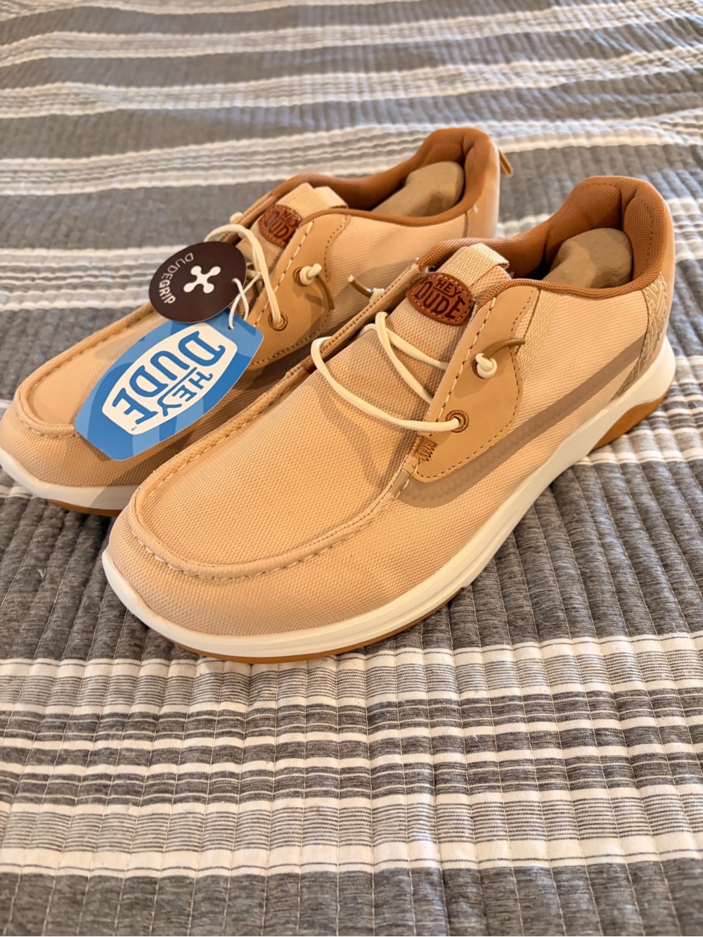 Brand New Hey Dude Wally Drift Men's 13 Slip on sneakers